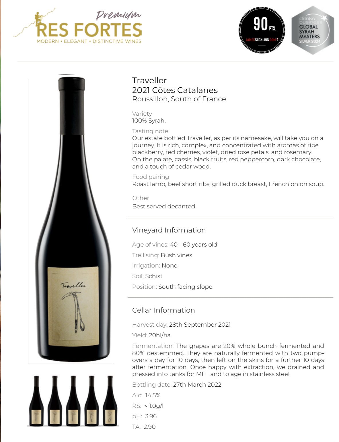 Res Fortes The Traveller 2021 Red