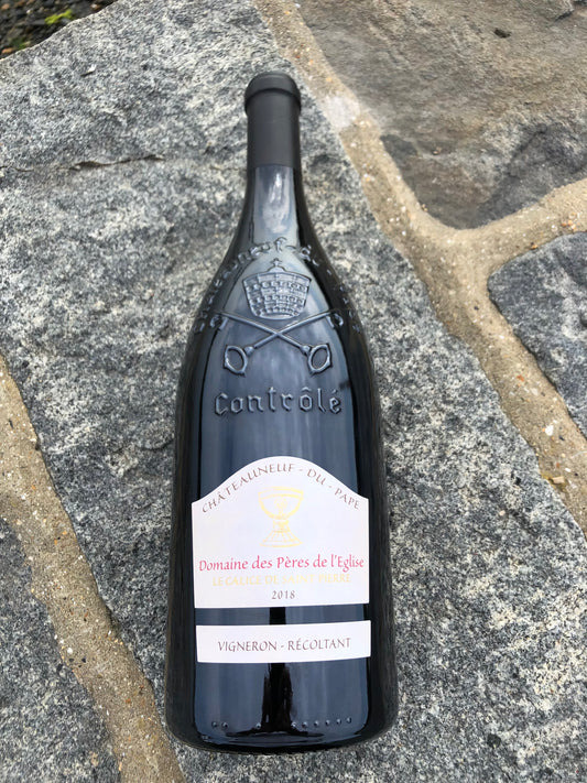 Chateauneuf Du Pape Domaine Des Peres De  L'eglise 2018 – Magnum