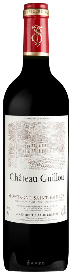 Chateau Guillou Montage Saint Emilion (Gold  Medal Bordeaux) 2018