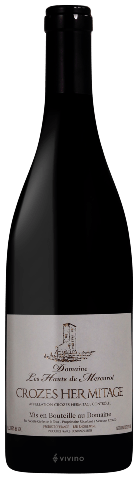 Crozes-Hermitage Domaine Des Hautes Mercurol 2020/2